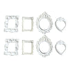 Vintage Resin Shadow Box Frames for DIY Memory Displays