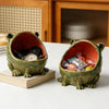 Ceramic Frog Storage Bowl