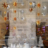 Gold Twinkle Star Paper Garlands