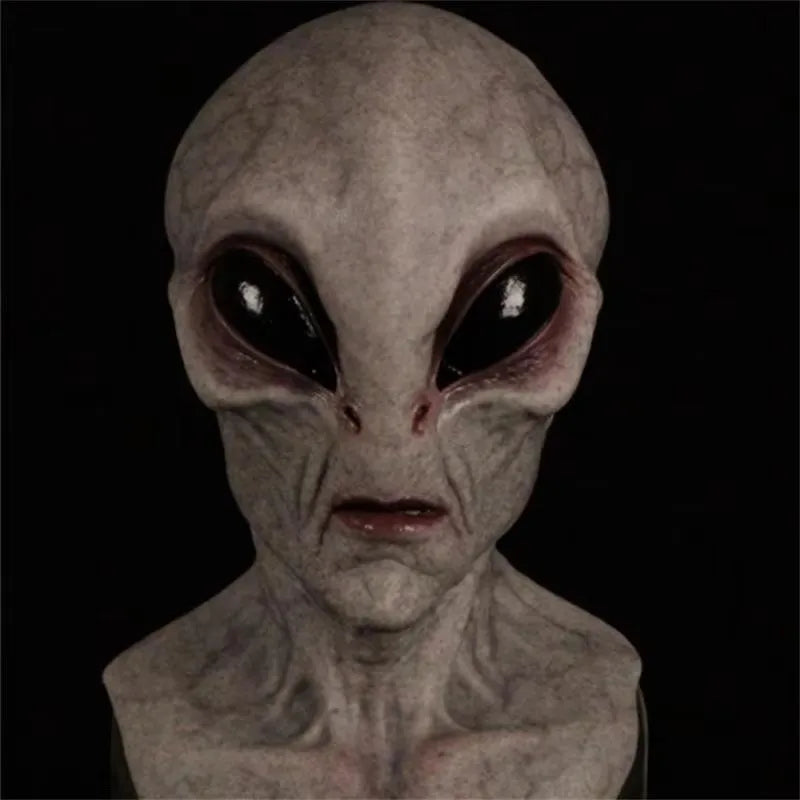 UFO Alien Latex Mask for Halloween Cosplay