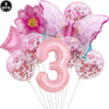 Butterfly Party Supplies Disposable Tableware Set for Birthday & Baby Shower