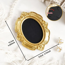 Ornate Resin Hanging Photo Frame for Vintage Décor
