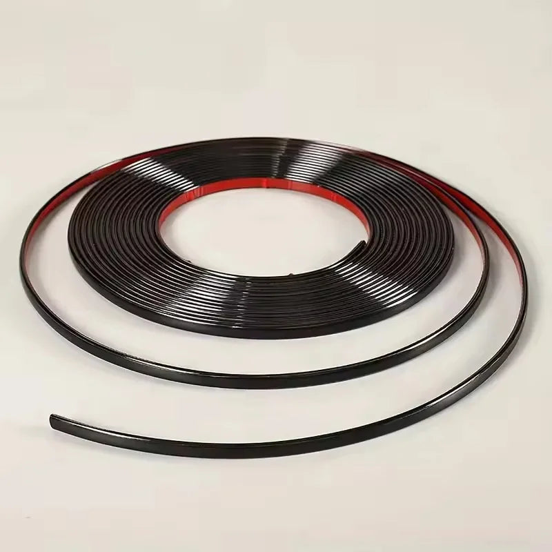 Profil de moulure miroir noir à rouler pour application autocollante 3D