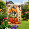 Double-Sided Fall Pumpkins Garden Flag