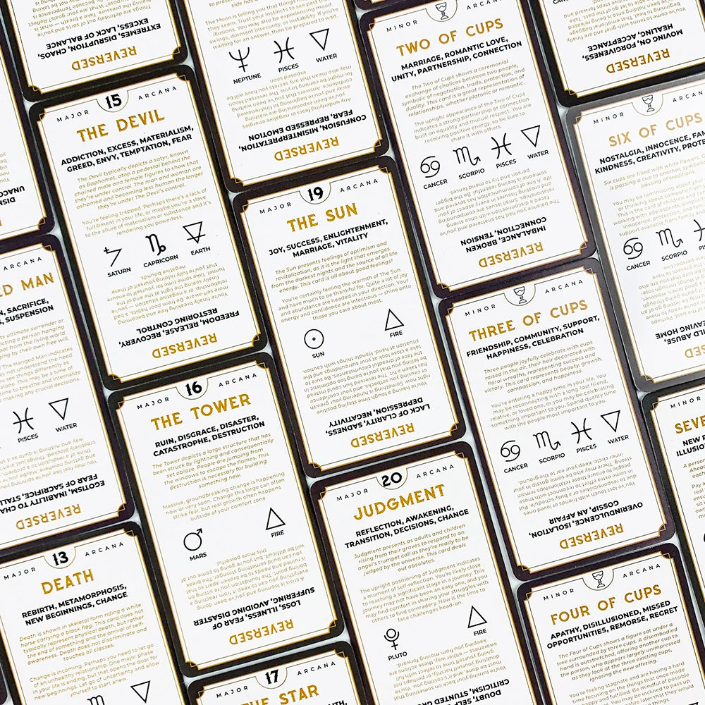 Tarot Card Deck for Spiritual Guidance and Gatherings