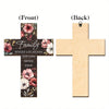 Rustic Wooden Cross Wall Decor for Home & Prayer Room