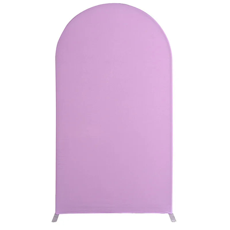 Fondo elástico de color lila o morado claro para fotografía o eventos.