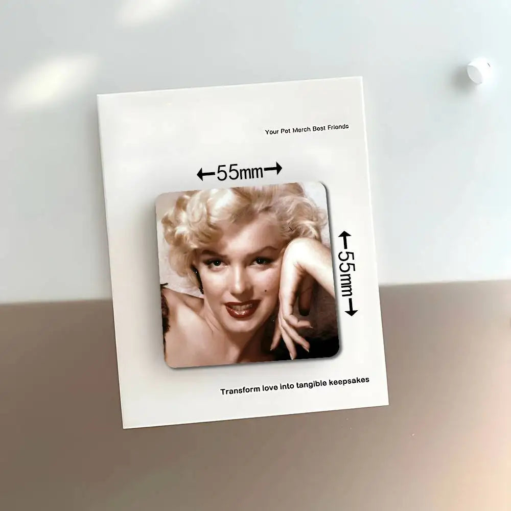 Marilyn Monroe Cartoon Fridge Magnets – Retro Pop Art Decor