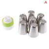A set of 38 cake decorating tools including piping nozzles and various tools.