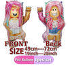 Cartoon Robot Foil Balloon Party Decoration Set