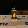 Vintage LED Glowing Lantern for Dollhouse & Night Light Decor