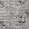 Gray stacked stone wall panels with natural veining and texture for home decor