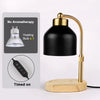 Adjustable Candle Warmer Lamp with Timer and Dimmer