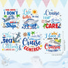 Cruise Cabin Door Magnets – Tropical 6-Piece Set