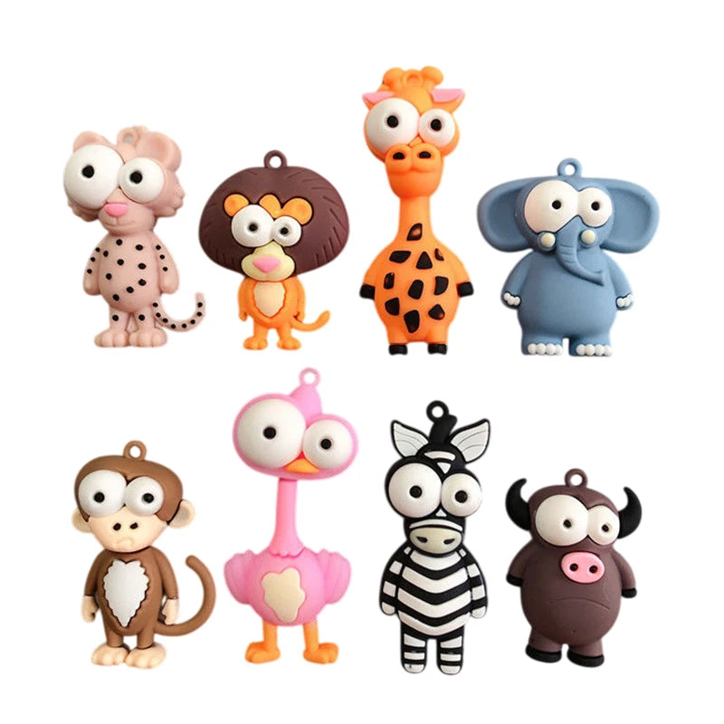Cartoon Animal Fridge Magnets – Cute Decorative Magnets for Kitchen, Office & More