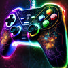 Neon Gamer Controller Diamond Painting Kit
