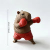 Capybara Desk Figurine – Cute Animal Statue for Office & Car