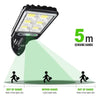 Solar Powered Motion Sensor Wall Light with Remote Control