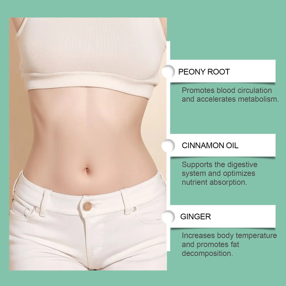 Herbal Body Firming Patches for Skin Elasticity