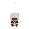 Monchhichi Plush Keychain Bag Charm