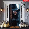 Spooky Halloween Witch Door Banner - Oversized Outdoor Décor