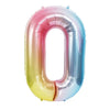 Large Red Number Foil Balloon for Birthday and Anniversary Decor