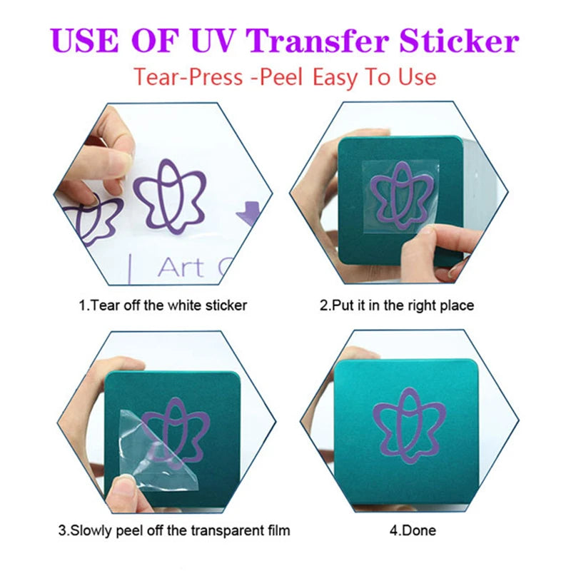 Halloween Spooky UV DTF Cup Wraps – 3D Cartoon Stickers