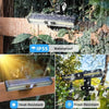 Solar Powered Motion Sensor Wall Light with Remote Control
