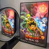 Hunter x Hunter The Real 4D anime canvas wall art featuring Gon and Killua