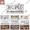 Personalized Wooden Family Sign for Home Wall Décor