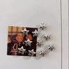 Metal Star Fridge Magnets – Set of 5