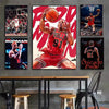 A collage of three posters featuring Dennis Rodman playing basketball in various action shots.