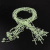 Assorted Plastic Rosary Necklaces (Set of 12)