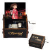 Hand-Cranked Wooden Music Box – Spirited Away Theme