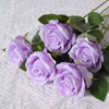 Realistic Velvet Artificial Roses – 20" Stems for Weddings & Home Décor