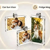 Magnetic Acrylic Photo & Card Display Frame for Car or Home