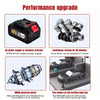 Cordless high-pressure cleaning gun with dual batteries and a 48V battery pack for car washing