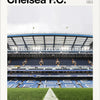 A panoramic view of Anfield stadium architecture and a green pitch under an overcast sky.