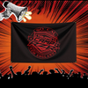 A black banner featuring the Polaris Camp Rzr logo with a bright orange sunburst background.