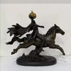 Headless Horseman Statue Halloween Spooky Figurine