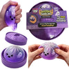 Purple Halloween themed sticky fidget dumpling set including a silicone toy and packaging