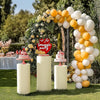 Spandex Cylinder Stand Covers for Weddings and Events