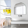 HD acrylic mirror wall stickers showing edge safety, clear image, and DIY availability