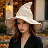 Foldable Knitted Witch Hat for Halloween Costumes & Parties