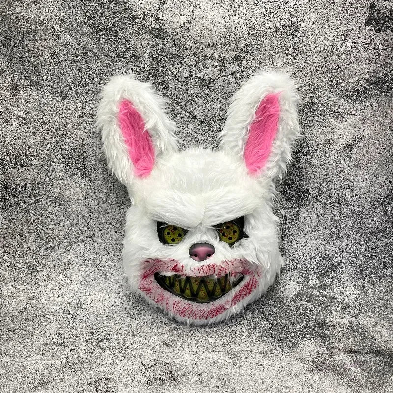 LED Illuminated Halloween Animal Mask with Glowing Eyes