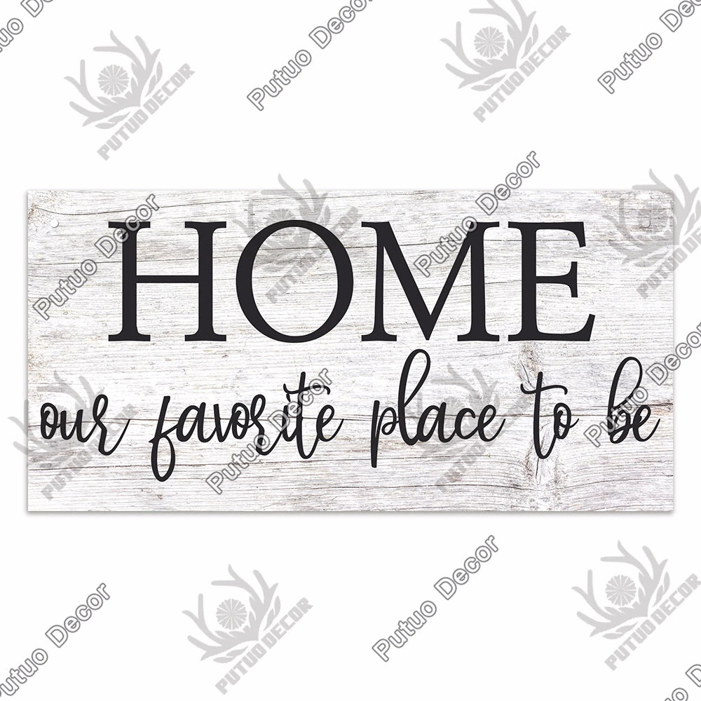 Personalized Wooden Family Sign for Home Wall Décor