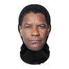 Realistic full-face cosplay mask for Halloween featuring a dark complexion and short hair.