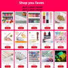 A collection of 20 liquid candle wax colorants in various shades displayed for soap and candle making.