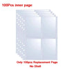 100 pieces inner replacement page for a Reusable A5 Kpop photocard album binder