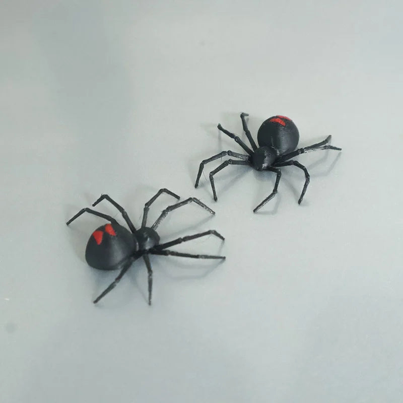 Magnetic Black Widow Spider Fridge Magnet – Halloween Decorative Sticker